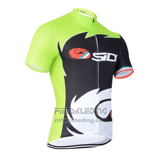 2014 Fietskleding Castelli SIDI Zwart en Groen Korte Mouwen en Koersbroek